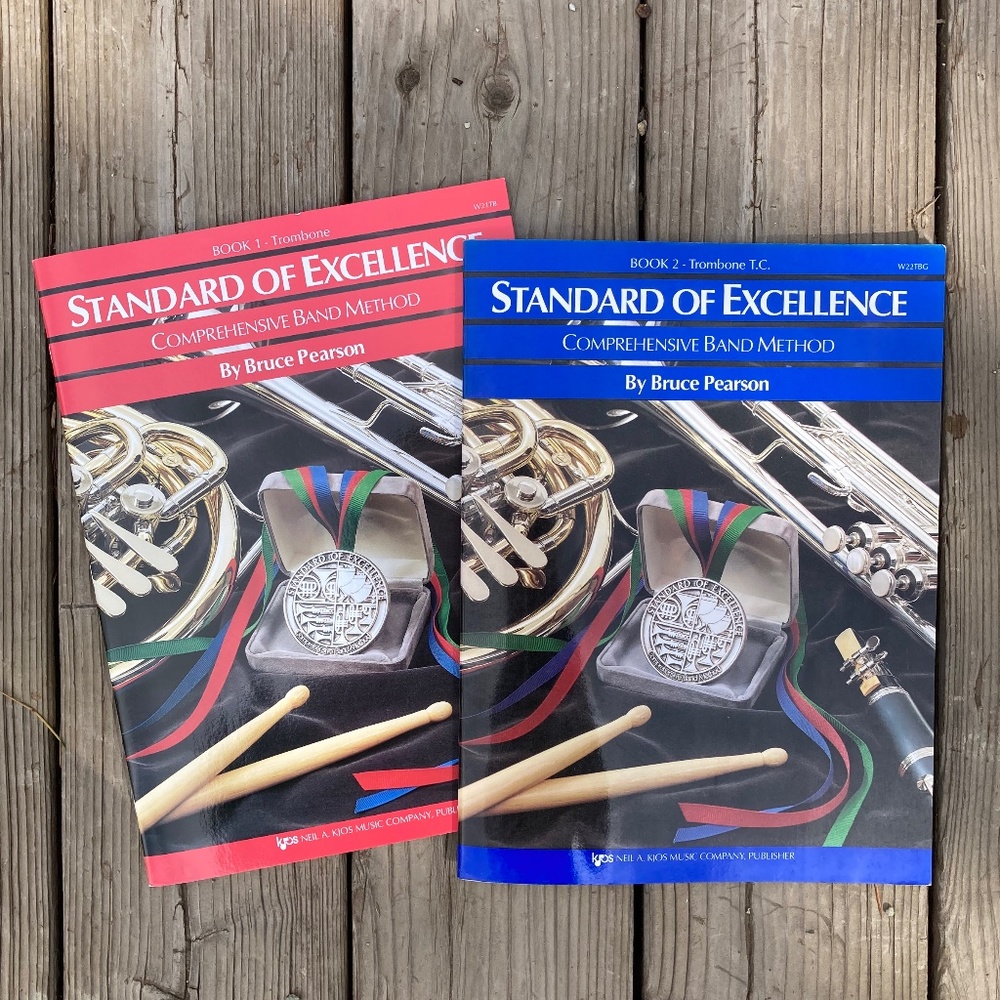 Sold❗️Beginner Trombone Books